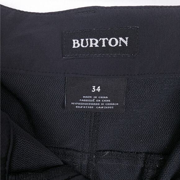 Burton Men's Lightweight Black Multipath Utility Pants‎ Size 34 - Picture 4 of 9